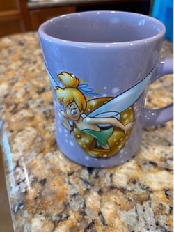 Disney Tinker Bell Lilac Keyhole Mug – Never Used – $20
