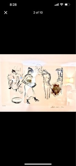 Pablo Picasso “Etude de Personnages” lithograph