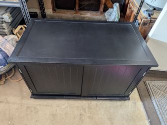 Hidden cat litter box