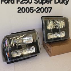 Ford F250 SUPER DUTY 2005-2007 Headlights 