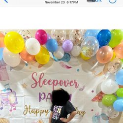 Gently Used Spa Party Items 