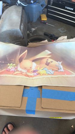 mouse pad/ keyboard pad pokemon