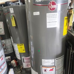 New Water Heater Rheem Performance Platinum 