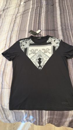 Versace original for men t-shirt jersey fabric renaissance