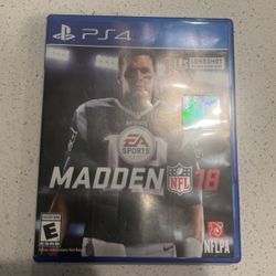 PS4 Madden NFL 18