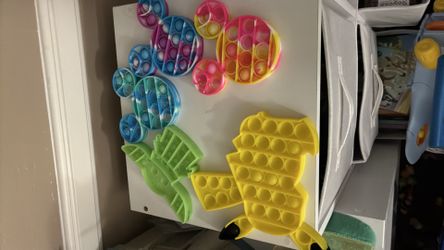 Assortment pop fidget popits