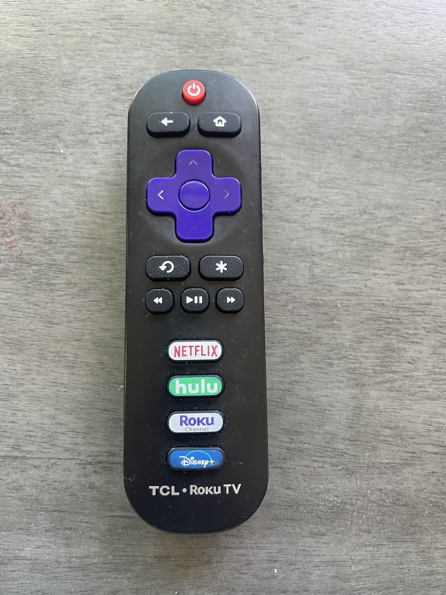 Roku TCL tv Remote
