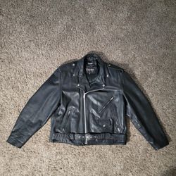 Wilson's 2XL Leather Biker Jacket