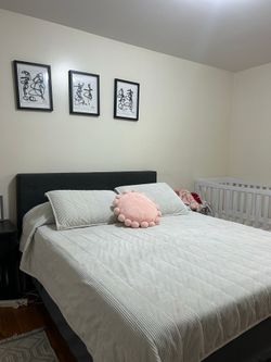 Queen size mattress and Bed Frame