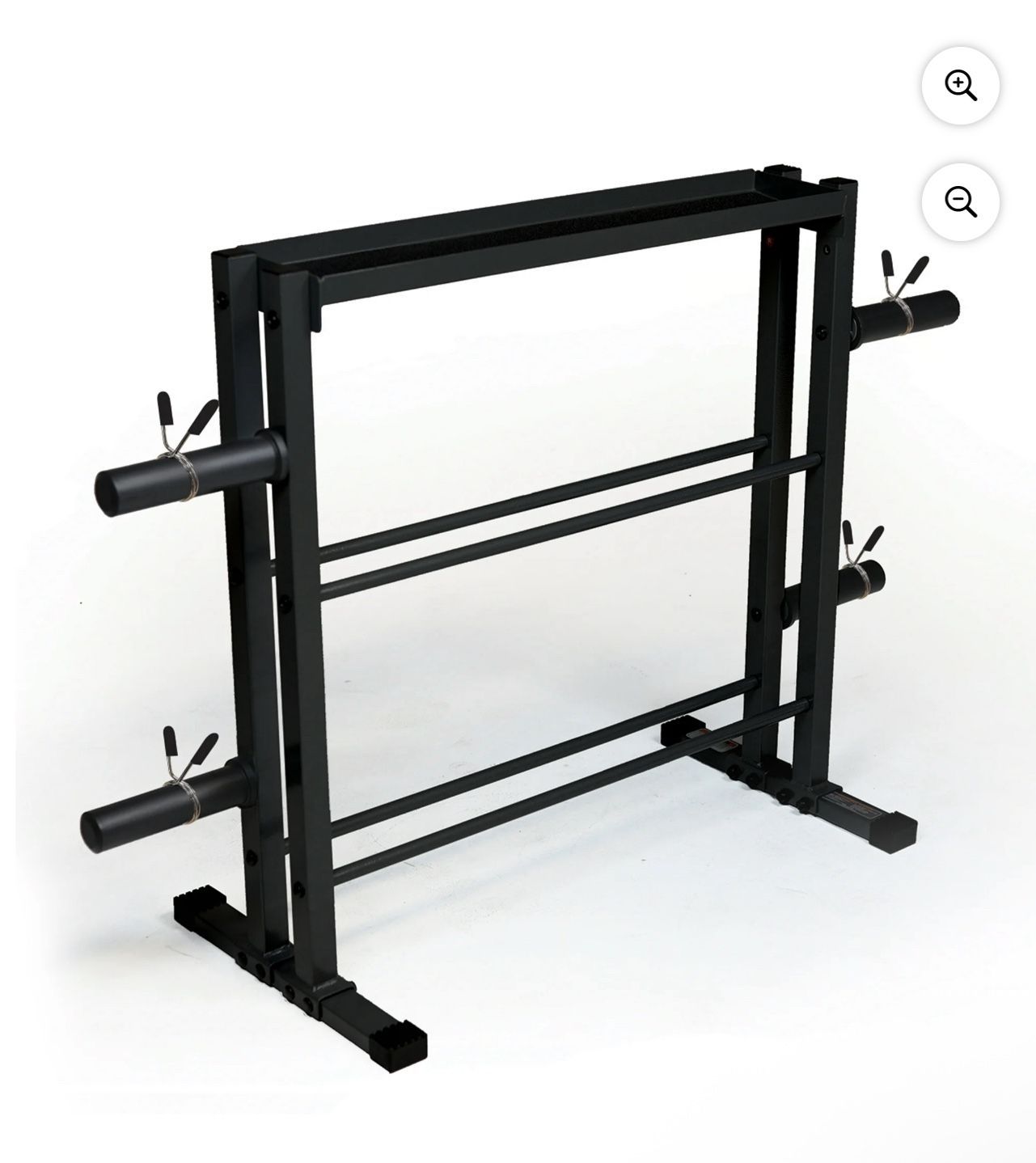 CAP 3-Tier Storage Rack for Kettlebells, Dumbbells & Olympic Weight Plates