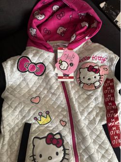 New hello kitty zip jacket