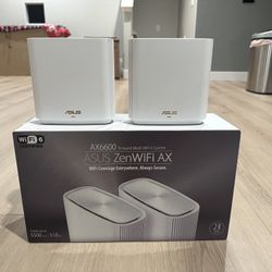 ASUS ZenWiFi AX6600 Tri-Band Mesh WiFi 6 System