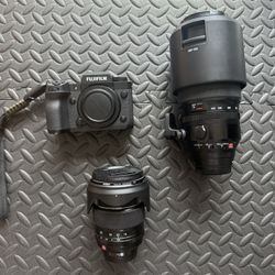 Fuji Film XH-2, 16-55 f2.8, 100-400 f4-5.6