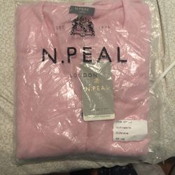 NWT N.Peal 100% Cashmere Cardigan 