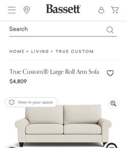 Bassett Arm Sofa