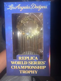 World Series trophy 2024