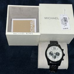 Michael Kors Mens Black Watch 
