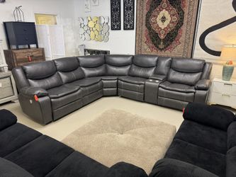 Power Reclining Sectional