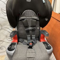 Britax Grow with You ClickTight Harness-2-Booster Car Seat, 2-in-1 High Back Booster, Black Contour