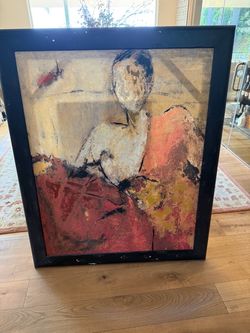 Z Gallerine Painting Framed