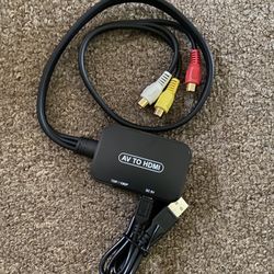 HDMI To AV Converter