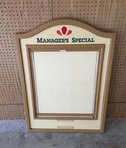 Large Vinyl Commercial Display Sign