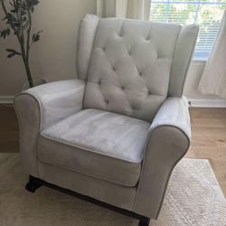 Emma Rocking Chair - Dove Gray 
