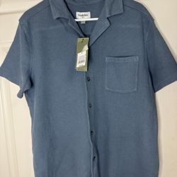 Goodfellow Knit camp shirt  Size M MSRP: $25