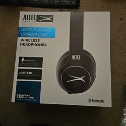Altec Lansing Wireless Headphones Noise Canceling 