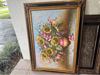 Flower Vase painting