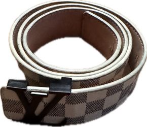 Louis Vuitton Damier Azur Belt