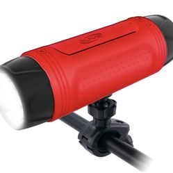 iLive Water Resistant Bluetooth Speaker with Flashlight ISBW246R - The Home Depot.