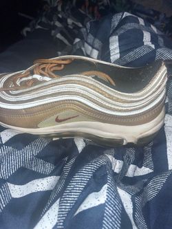Air maxes 97 gold