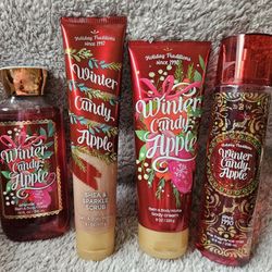 Bath&Body Works Winter Candy Apple Set