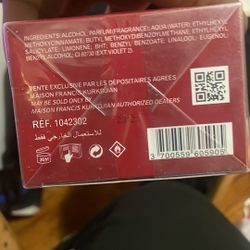 Baccarat Rouge 540 Perfume
