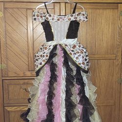 Girl's Youth Size 8/10/12 CHASING FIREFLIES Wishcraft Chocolate Candy Princess 👸 Halloween Costume Excellent Condition PRICE Is Firm 