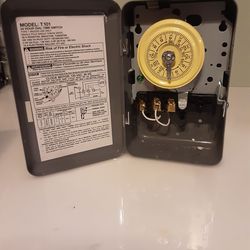 T101 24 hours mechanical time switch, reliable control for various loads (26)