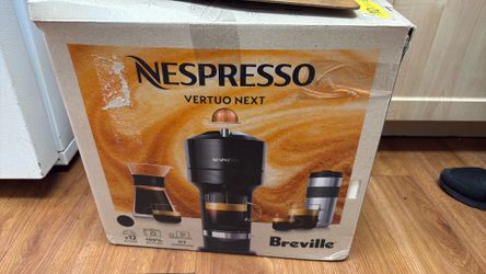 Brand New Nespresso - Vertuo Next Premium Coffee and Espresso Maker - Black Rose Gold