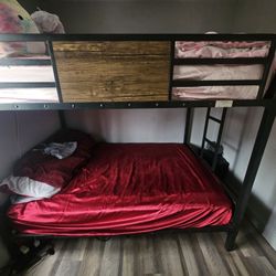 Bunk Bed With Full Size Matress
