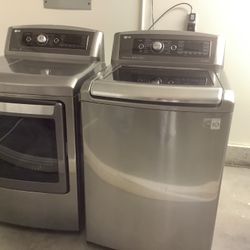 LG WASHER/GAS DRYER