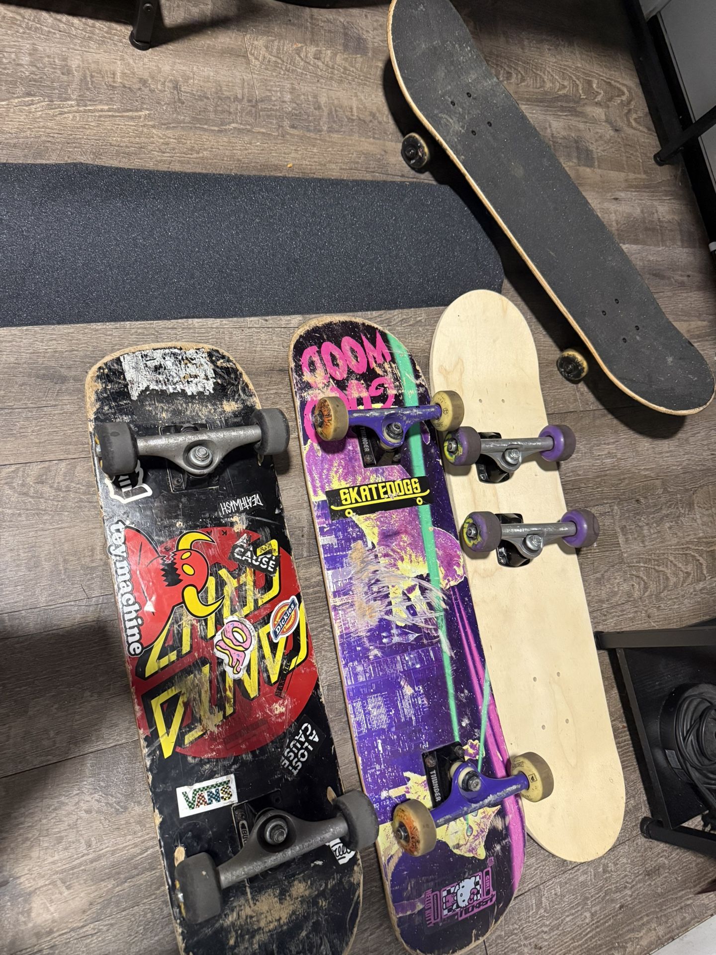 Skateboard parts 