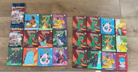 Pokémon Sticker Activity Sheets & TCG Booster Packs Bundle