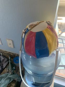 Betsey johnson beach ball purse sale