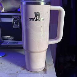 Pink and white Stanley