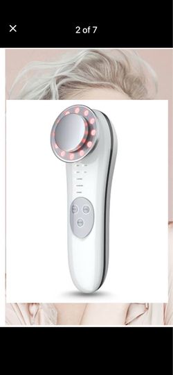 Microcurrent Facial Device Face Massager Facial Massager Face Roller Tools for Skin Care, White