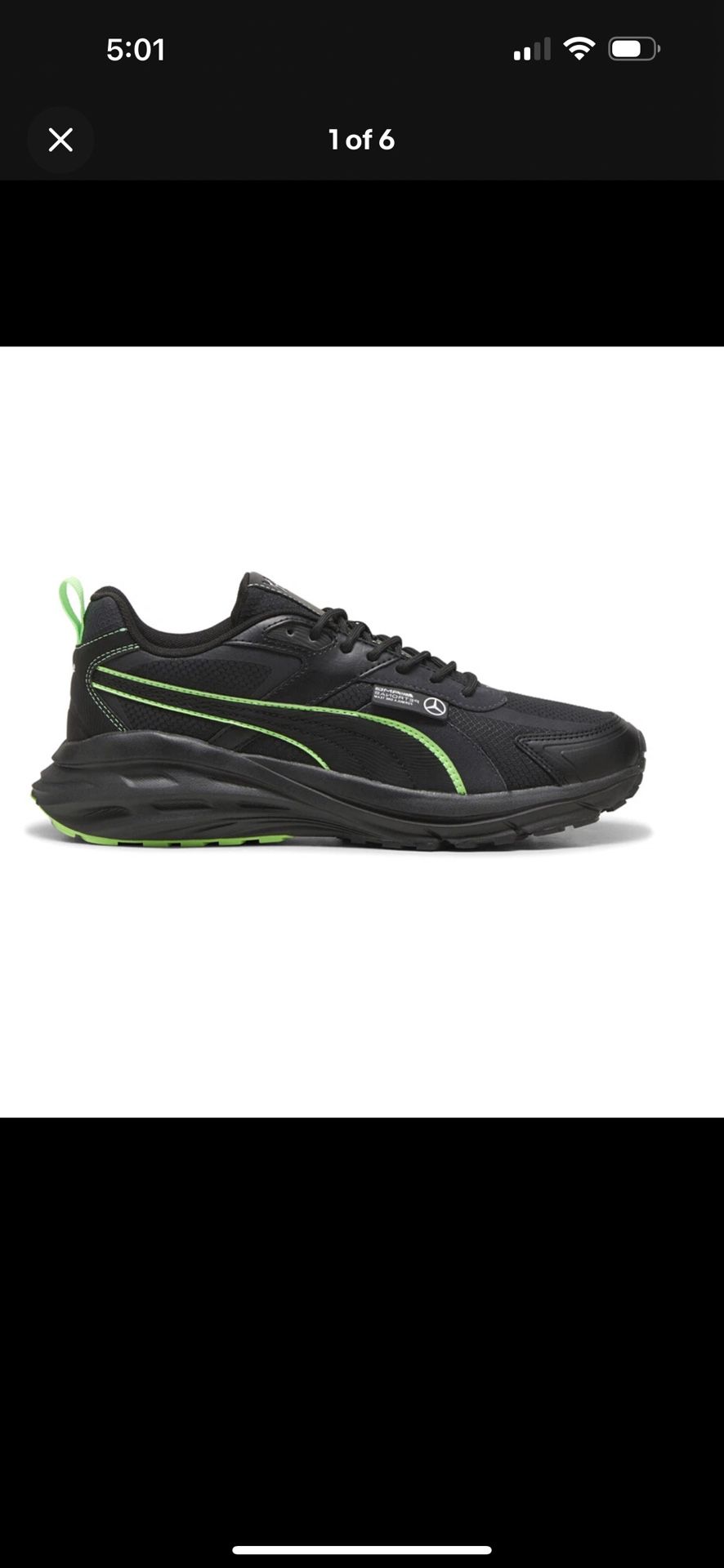 mercedes puma shoes size 81/2