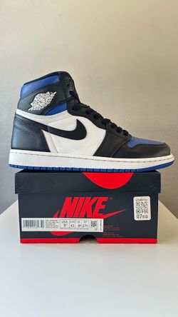 Nike Air Jordan 1s Retro Royal Toe
