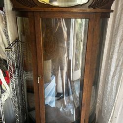 Antique China Cabinet Curio