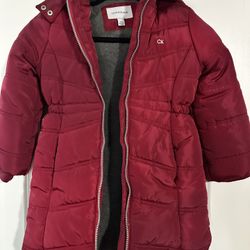 Toddler Rain Jacket, Calvin Klein Size 5/6