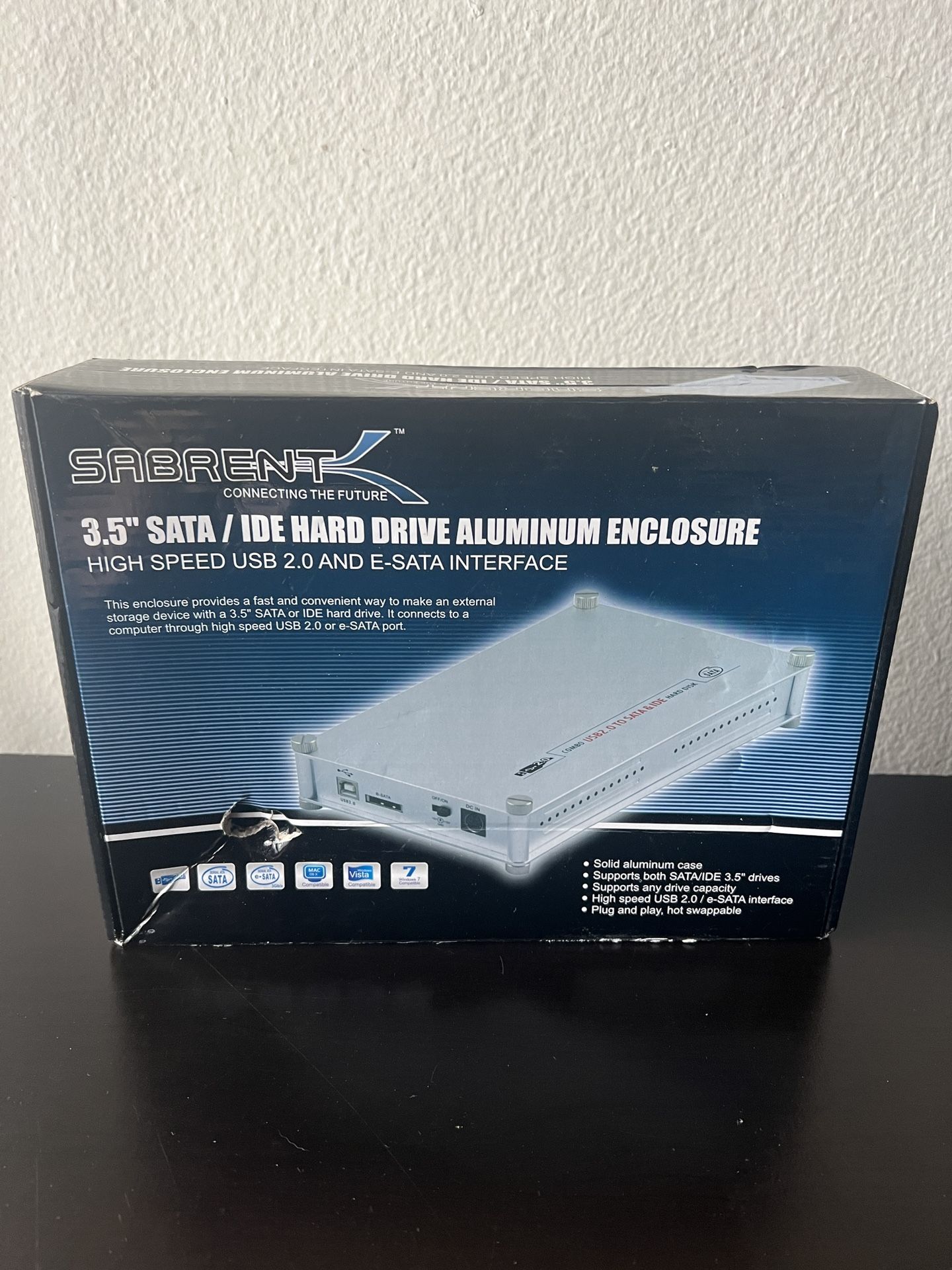 3.5” SATA / IDE Hard Drive Aluminum Enclosure